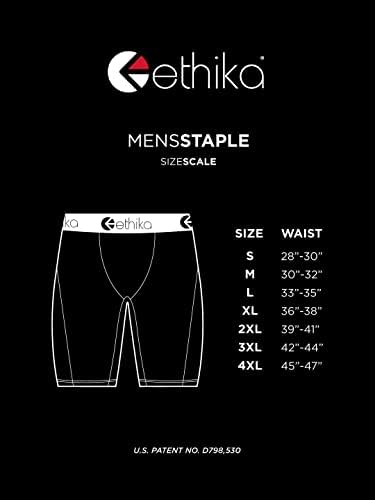 Мъжки къси панталони-боксерки Ethika от Щапелни материал | Victory Green
