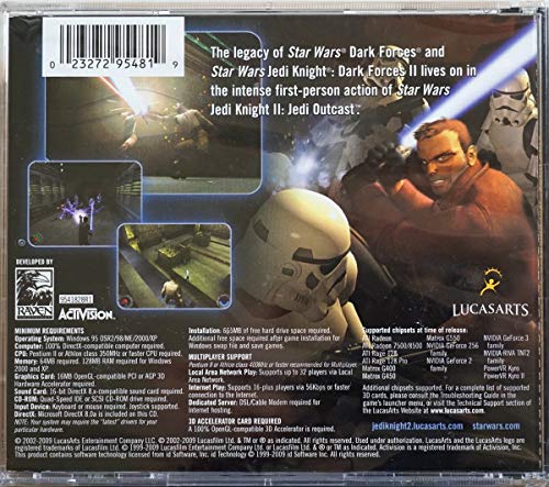Междузвездни войни: войната на Рицар-джедай II: Изгнаник-джедай (калъф за бижута) - PC от LucasArts