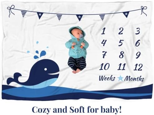 Персонални Одеало за Месечни Момчета, Одеяла За Свободни Бебета с добавянето на името, Подложка За Снимане на Новородено