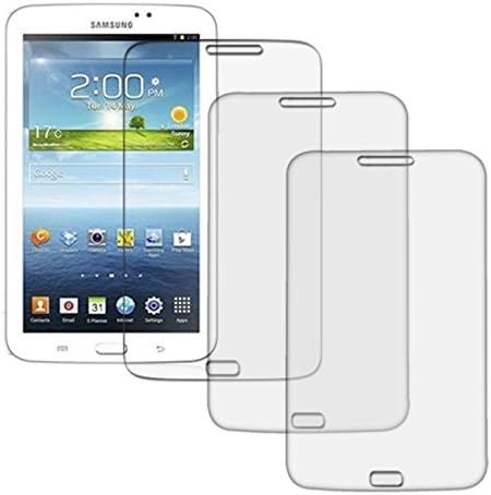 eTECH Collection 3 опаковки кристално чиста защитно фолио за Samsung Galaxy Tab 3 7,0 инча T211/T215 (Galaxy Tab 3-то