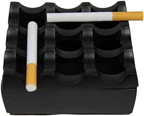 Пепелник U. Like Relax Zone От метален алуминий, Ветрозащитная Пепелник за малки пури /Пурети /Пепелник за Цигари,