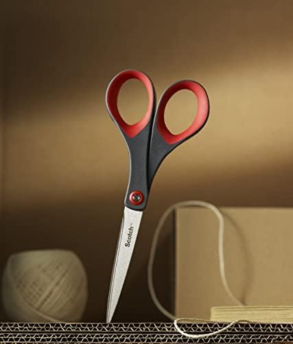 Ножици, Скоч 6 Precision, Отлични за всекидневна употреба (1446), Сиво-червени