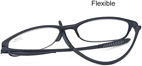 Компютърни очила за четене с намаляване на отблясъците Mcoorn, блокиране на синя светлина, блокер очила за четене (Гъвкави