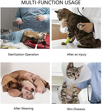 Възстановителен костюм за кучета, котки, след операцията превръзки с впръскване на яка за домашни любимци, алтернативен жилетка