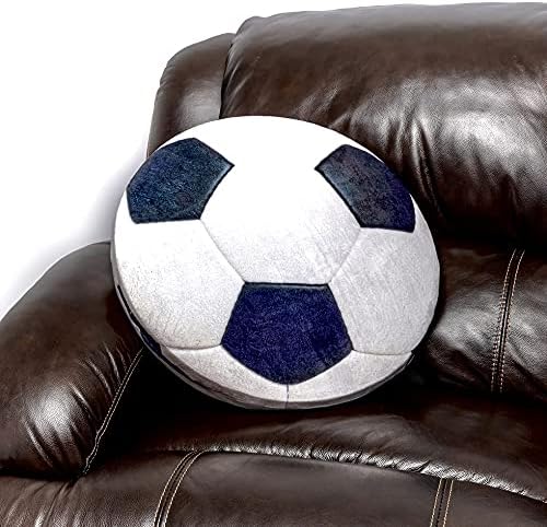 Футболна Многофункционална възглавница от пяна с памет ефект от 18 инча, Нов, Декоративна Възглавница с 3D Принтом, Супер