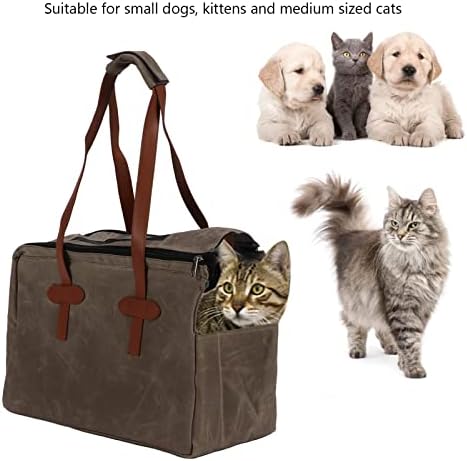 Сгъваема чанта-переноска SYH & AQYE за малки кучета, Преносими Переноска за малки кучета и котки с горния отвор,