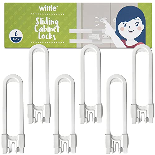 6 Комплекта повдигащи брави за шкафове - за Многократна употреба U-образни брави за детски шкафове за защита от деца Шкафове, чекмеджета, бюфети и на още много Други ?