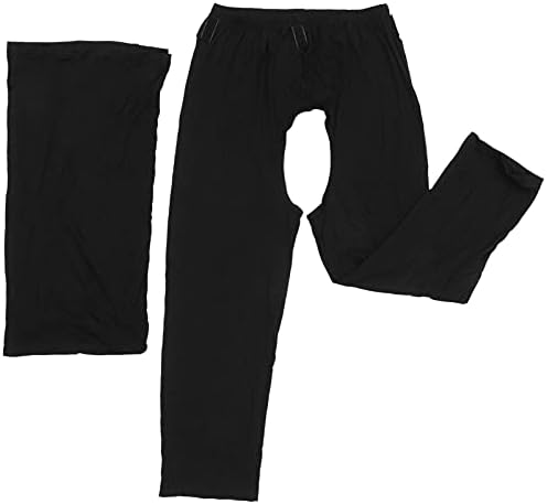 DOITOOL Мъжки Черни Панталони, Панталони от Инконтиненция Панталони за Грижа за Незадържане на Урината за Многократна употреба