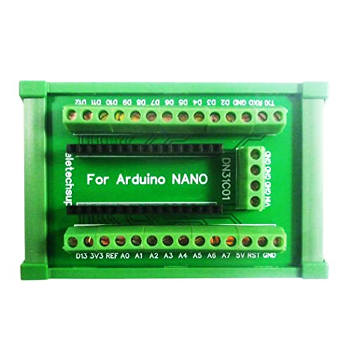 Вита Клеммная Блок за закрепване към DIN релса, Модул за Смяна, Заплащане Разширяване АД за Arduino Nano V3.0 (1)