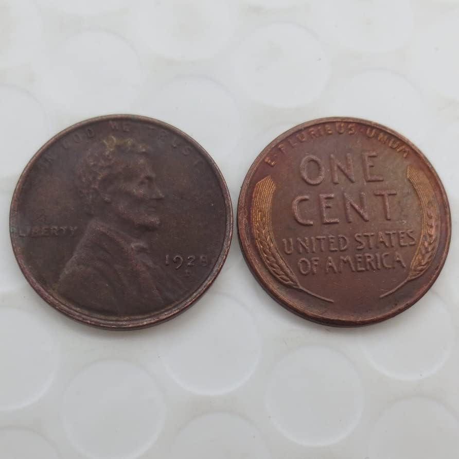 Възпоменателна монета Чуждестранна копие Линкольновского цента на САЩ 1928 г.