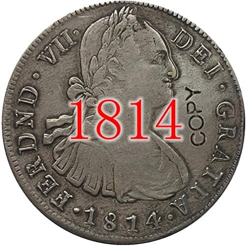 1814 Мексикански Монети Копие Копирни Подаръци за колекционери