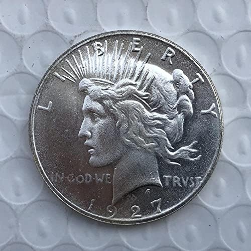Реплика на Американския монети 1927-P, Възпоменателна Монета, сребърно покритие Възпоменателна Монета Ръчно изработени,
