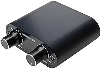 Аудиопереключатель LYSLDH 3,5 мм с водачи за регулатор на силата на звука, 3 в 1 От 1/8 aux switcher, Блок за избор на Сплитер,