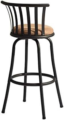 Мебельщик Комплект от 2 Продуктова столове, 29 ИНЧА, Промишлени Бар Столове в стил Кънтри, Въртящи се на Бар Столове