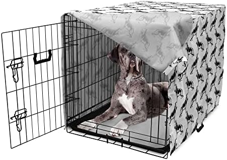 Сменяем Калъф за клетка за кучета за любители на Кучета, Илюстрация Немски Овчарки, Кучета, Домашни Животни,