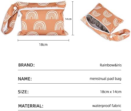KKTAPOS Мокри и Сухи чанти за детски Филтър Памперси - Водоустойчив Многократна употреба Миещи Пътни чанти,