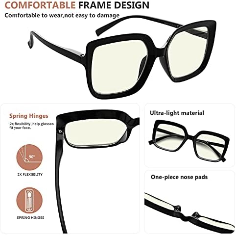 Eyekepper Спестете 10% на 4 опаковки очила за четене със синьо светофильтром и 4 опаковки кв. компютърни ридеров за