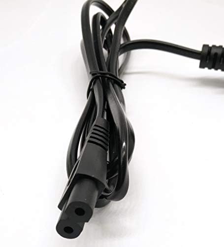 HONEYSEW 4,6 Подножието 2-Пинов Мрежов кабел Ac адаптер с 2 Слота за захранващ Кабел за Led LCD телевизор