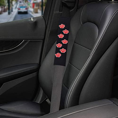 JWQI 2 Покривала за раменни ремъци за автомобилни седалки, Седалка за колан за по-удобно шофиране, презрамка помага