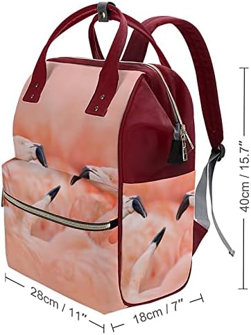 Чанта за Памперси Flamingos Раница Водоустойчива Чанта За Майките Раница с Голям Капацитет