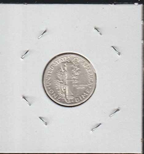 1944 D Крилат главата на Свободата или Меркурий (1916-1945) Избор на десет цента Изключително добър