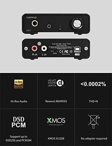 Разход на усилвател за слушалки DX1 Mini Stereo КПР мощност от 280 Mw x2 с двухступенчатым ключа печалба, plug-in