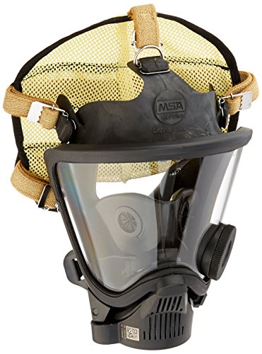 Полнолицевый дихателна маска на MSA 10094028 Ultra Elite с течност и Свеж Ответника отбори, Средно