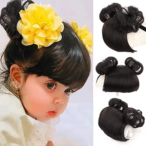 colorvay 1 Опаковка, детски перука, лента за коса, перука за деца, детска превръзка на главата, детски косата,