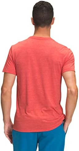 Мъжка тениска THE NORTH FACE с къс ръкав Half Dome Tri-Blend, Horizon Red Хедър, Голям размер