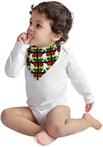 Augenstern Памучни Бебешки Лигавници Believe Йети Коледен Подарък Детска Кърпа Лигавници За Никнене На Млечни