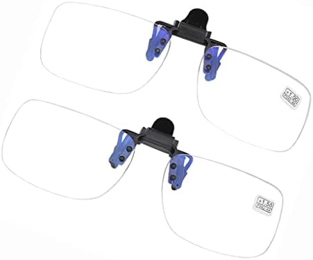 Очила за четене с клипс SXDS -Light, Откидывающиеся нагоре и надолу, Без Увеличително стъкло, лесно и удобно в переноске,