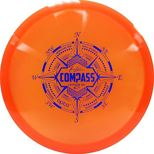 Диск за голф Latitude 64 Opto Line Compass среден обхват [Цветове могат да се различават] - 177-180 г