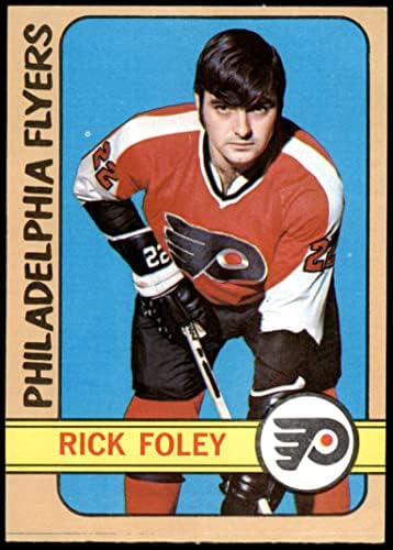 1972 Топпс 98 Рик Фоли Филаделфия Флайърс (хокейна карта) в Ню Йорк Флайърс