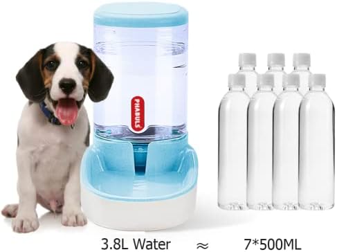 Опаковка вода за кучета PHABULS Вода Опаковка за домашни любимци обем 1 литър Автоматичен Фидер за Котки