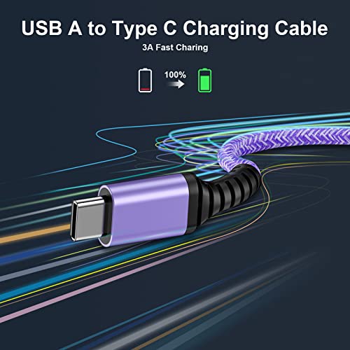 USB C Кабел за бързо зареждане на Samsung Зарядни устройства за мобилни телефони с Android Type C Зарядно Устройство