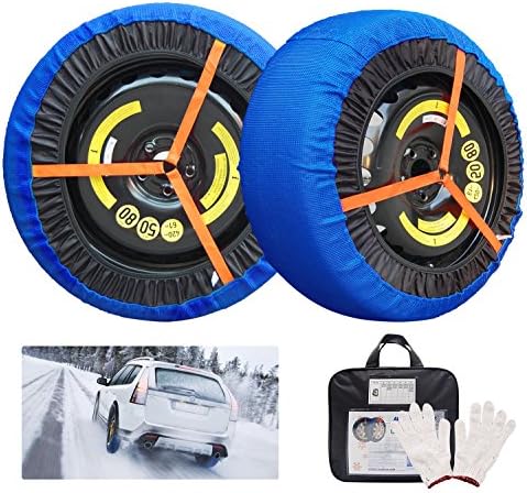 JSHANMEI Зимни Чорапи за гуми, Вериги за сняг Автомобилни гуми Алтернативен Противоскользящий Противоскользящий калъф за гуми