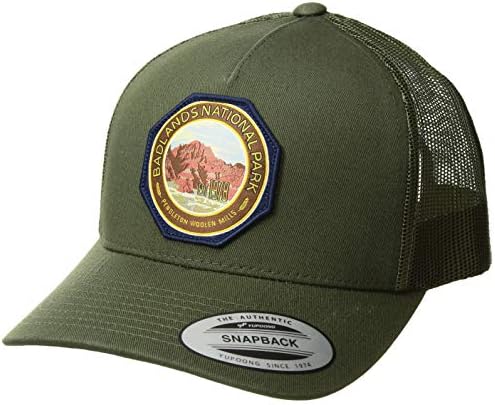 Мъжка шапка на шофьор на камион с нашивкой Национален парк Пендълтън