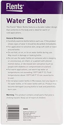 Бутилка за вода Flents за Еднократна употреба, За согревающей или студена терапия, Помага за Облекчаване на