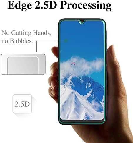 Pokolan [3 опаковки], Предназначени за Motorola MOTO G Play (2021) Защитно фолио за екран от закалено стъкло, защищающая от
