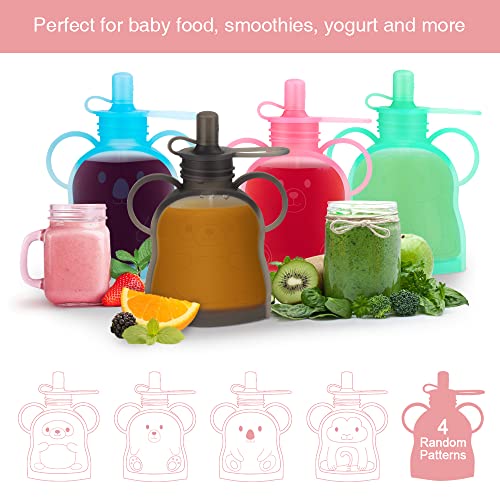 Силиконови пакети за бебешка храна Morlike Living за Еднократна употреба, за Многократна употреба Пакети за съхранение