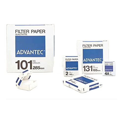 Качествена Филтърна хартия Advantec MFS N0115.0CM, № 1, с дебелина 0,20 мм (опаковка по 100 броя)