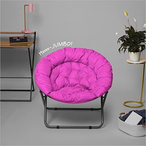 Голям сгъваем стол Polycanvas от Urban Shop, розов