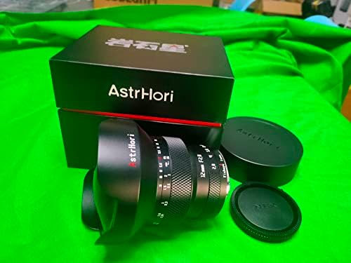AstrHori 12 мм F2.8 Обектив Рибешко око Полнокадровый Ръчен Обектив на Камерата (за Sony E-Mount)