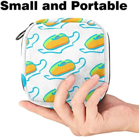 ORYUEKAN Чанта за съхранение на хигиенни Кърпички, Чанта за Менструална Чаши, Преносими Чанти за съхранение на Хигиенни Тампони,