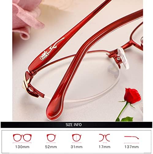 ZQKJLH Интелигентни очила за четене с автоматично регулиране, за жени за далечния и на близкия, с двойно предназначение, Модерни