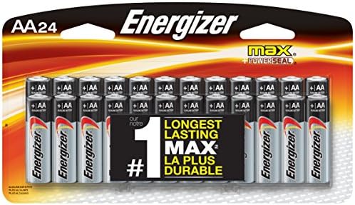 Алкални батерии Energizer AA Max E91 Производство на САЩ - Срок на годност 20.12.24 или по-късно - Брой 100