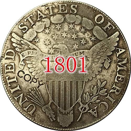 САЩ 1801 Драпированный Бюст Доларова Копие на Монети, Подаръци за колекционери
