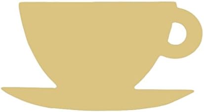 Отвор за Кафеена чаша От Незаконченного Дърво Ресторанная Тема на Храна и напитки с Кухненски Интериор МДФ Форма на Платно Стил 1