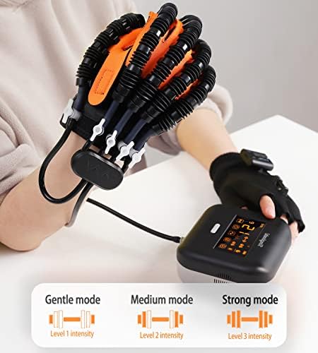 Ръкавици робот-восстановителя TONGBOSHI Подобряват ръкавици за възстановяване на пръст с 4 режима на тренировка