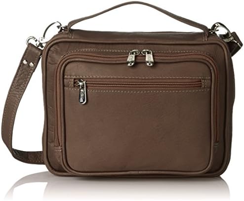 Чанта за носене многофункционални таблети Piel Leather-Универсална, Шоколад, Един размер